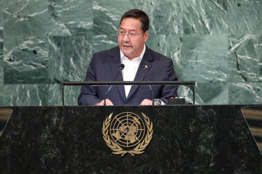14 Proposals: Speech by Bolivia’s President Luis Arce at the UN General Assembly, September 20, 2022