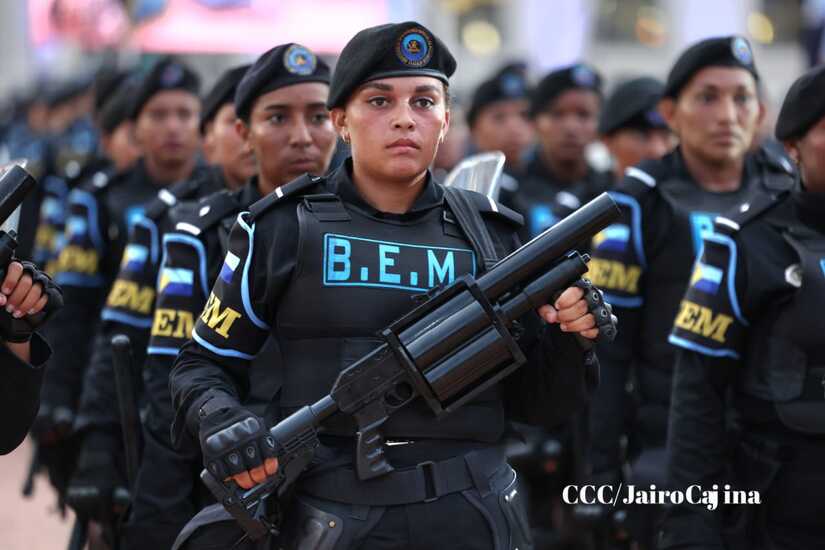 In Nicaragua, the police the most feminist in the world