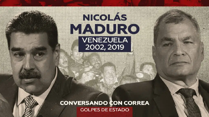 Nicolás Maduro to Rafael Correa: “In Venezuela the first media coup in the history of humanity took place”